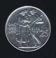 Csehszlovákia 1955. 25K Ag "Felszabadulás 10. évfordulója" T:2