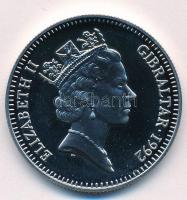 Gibraltár 1992. 2,8 ECU Cu-Ni "Lovag" T:1
Gibraltar 1992. 2,8 ECU Cu-Ni "Cavalier&qu...