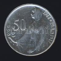 Csehszlovákia 1947. 50K Ag "1944-Szlovák felkelés" T:2/2+