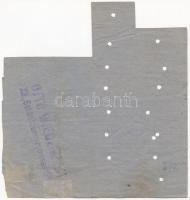 Német Harmadik Birodalom 1939-1940. 15db húsjegy nem teljes ívben, lyukasztva T:III
German Third Re...