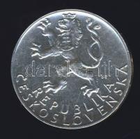 Csehszlovákia 1947. 50K Ag "1944-Szlovák felkelés" T:2/2+