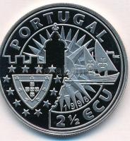 Portugália 1998. 2 1/2 ECU Cu-Ni "Afonso de Albquerque" T:PP
Portugal 1998. 2 1/2 ECU Cu-...