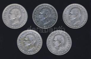 Görögország 1960. 20Dr Ag (5x) T:3