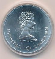 Kanada 1974. 5$ Ag "Montreali olimpia - Lacrosse" T:BU Canada 1974. 5 Dollars Ag "Mon...