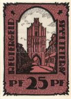 Német Birodalom/Weimari Köztársaság/ Teterow 1922. 10Pf + 25Pf + 50Pf 3klf db, teljes sor T:I