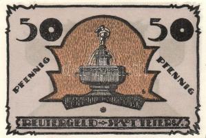 Német Birodalom/Weimari Köztársaság/ Teterow 1922. 10Pf + 25Pf + 50Pf 3klf db, teljes sor T:I