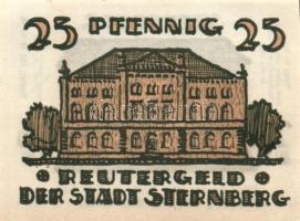 Német Birodalom/Weimari Köztársaság/ Sternberg 1922. 10Pf + 25Pf + 50Pf 3klf db, teljes sor T:I