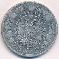 Ausztria 1900. 5K Ag "Ferenc József" T:2-,3
Austria 1900. 5 Corona Ag "Franz Joseph&...