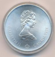 Kanada 1974. 10$ Ag "Montreali olimpia - Zeusz-templom" T:BU
Canada 1974. 10 Dollars Ag &...