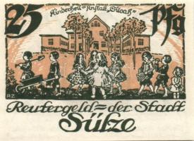 Német Birodalom/Weimari Köztársaság/ Sülze 1922. 10Pf + 25Pf + 50Pf 3klf db, teljes sor T:I