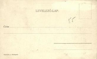 Budapest II. Margit körút, üzletek, villamos. Kiadja Schwarz I