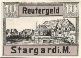 Német Birodalom/Weimari Köztársaság/ Stargard 1922. 10Pf + 25Pf + 50Pf 3klf db, teljes sor T:I