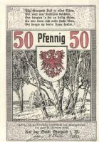 Német Birodalom/Weimari Köztársaság/ Stargard 1922. 10Pf + 25Pf + 50Pf 3klf db, teljes sor T:I