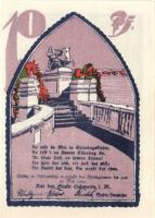 Német Birodalom/Weimari Köztársaság/ Schwerin 1922. 10Pf + 25Pf + 50Pf 3klf db, teljes sor T:I