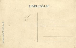 Budapest I. Dísz tér, Szent István napi körmenet. Schwarcz Jakab kiadása