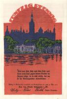 Német Birodalom/Weimari Köztársaság/ Schwerin 1922. 10Pf + 25Pf + 50Pf 3klf db, teljes sor T:I