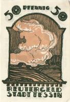 Német Birodalom/Weimari Köztársaság/ Tessin 1922. 10Pf + 25Pf + 50Pf 3klf db, teljes sor T:I-