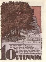 Német Birodalom/Weimari Köztársaság/ Krakow 1922. 10Pf + 25Pf + 50Pf 3klf db, teljes sor T:I