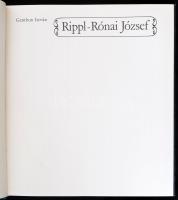 Genthon István: Rippl-Rónai József. A képeket vál.: Szabadi Judit. Bp., 1977, Corvina. Kiadói aranyo...