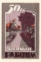 Német Birodalom/Weimari Köztársaság/ Parchim 1922. 10Pf + 25Pf + 50Pf 3klf db, teljes sor T:I