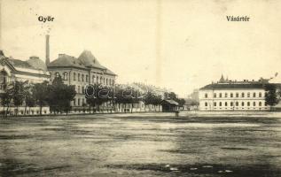 1907 Győr, Vásártér. Rembrandt fényirda 522.