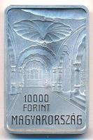 2014. 10.000Ft Ag "Lechner Ödön halálának 100. évfordulója" tanúsítvánnyal T:PP