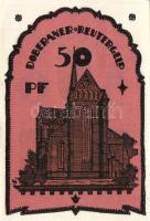 Német Birodalom/Weimari Köztársaság/ Doberan 1921. 10Pf + 25Pf + 50Pf 3klf db, teljes sor T:I