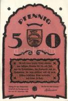 Német Birodalom/Weimari Köztársaság/ Doberan 1921. 10Pf + 25Pf + 50Pf 3klf db, teljes sor T:I