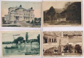 26 db RÉGI magyar városképes lap, jobb lapokkal / 26 pre-1945 Hungarian town-view postcards with bet...