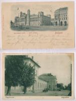26 db RÉGI magyar városképes lap, jobb lapokkal / 26 pre-1945 Hungarian town-view postcards with bet...