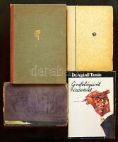 Érdekes vegyes könyv tétel: Káma Szutra (Würtz Ádám illusztrációival), Thomas Mann,Kádár életrajz, M...