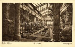 Budapest XI. Fővárosi Szent Gellért gyógyfürdő és szálloda, télikert, belső
