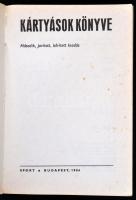 Kártyások könyve. Szerk.: Dr. Berend Mihály. Bp., 1986, Sport. Kiadói papírkötés
