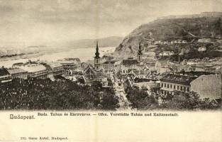 Budapest I. Buda, Tabán és Ráczváros. Ganz Antal 181.