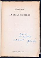 Földes Éva: Az úszás mesterei. Szepes Béla rajzaival. Bp., 1954, Ifjúsági Könyvkiadó. Kiadói papírkö...