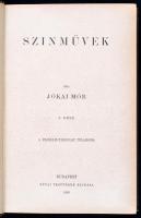 Jókai Mór: Színművek I-III. köt. Jókai Mór összes művei Nemzeti kiadás. Bp., 1895, Révai. Kiadói ara...