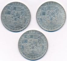 Csehszlovákia 1933. 20K Ag "Ipar, mezőgazdaság, üzlet" T:2 Czechoslovakia 1933. 20 Korun A...