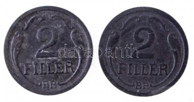 1943-1944. 2f Zn (2xklf) T:1-