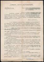 1942 Bp., A budapesti tankerületi kir. főigazgató által küldött levél a zsidó leventekötelezettek tárgyában