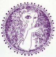 Zsolnay retro fali dísztányér matricás, jelzett, hibátlan d:25 cm