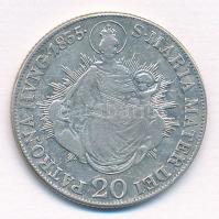 1835B 20kr Ag "I. Ferenc" Körmöcbánya (6,62g) T:2- Hungary 1835B 20 Kreuzer Ag "Franz...