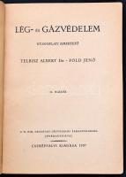 Dr. Telbisz Albert-Dr. Föld Jenő: Lég- és gázvédelem. Bp.,1937, Cserépfalvi. Kiadói papírkötés, a ge...
