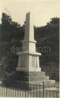 Bodrogkeresztúr, Első világháborús hősi emlékmű. Lehrbaum photo