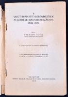 Dalmady Ödön: A vasúti biztosító berendezések fejlődése Magyarországon. 1904-1919. Szövegközti ábrák...