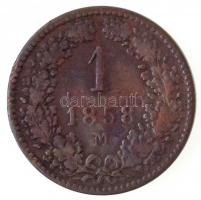 Ausztria 1858M 1kr Cu T:2-,3
Austria 1858M 1 Kreuzer Cu C:VF,F
Krause KM#2186