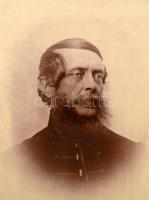 1893 Kossuth Lajos fényképe a Nyew Yorki Magyar Egylet és Műkedvelő társaság által a new yorki Kossu...