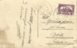 1925 Hévízszentandrás (Hévíz), Lótusz étterem, Kurtács László féle étkezőterem a Lótuszvirághoz, Kur...