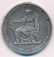 Ausztria 1879. 2G Ag "I. Ferenc József és Erzsébet királynő / Ezüstlakodalom" T:3- durva p...