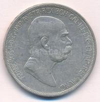 Ausztria 1909. 5K Ag Ferenc József T:2- Austria 1909. 5 Corona Ag Franz Joseph C:VF  Krause KM#2814