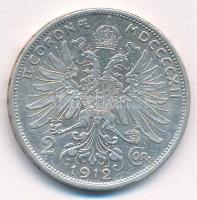 Ausztria 1912. 2K Ag "Ferenc József" T:2
Austria 1912. 2 Corona Ag "Franz Joseph&quo...